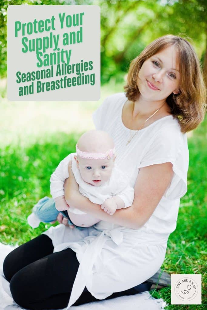 seasonal allergies while breastfeeding